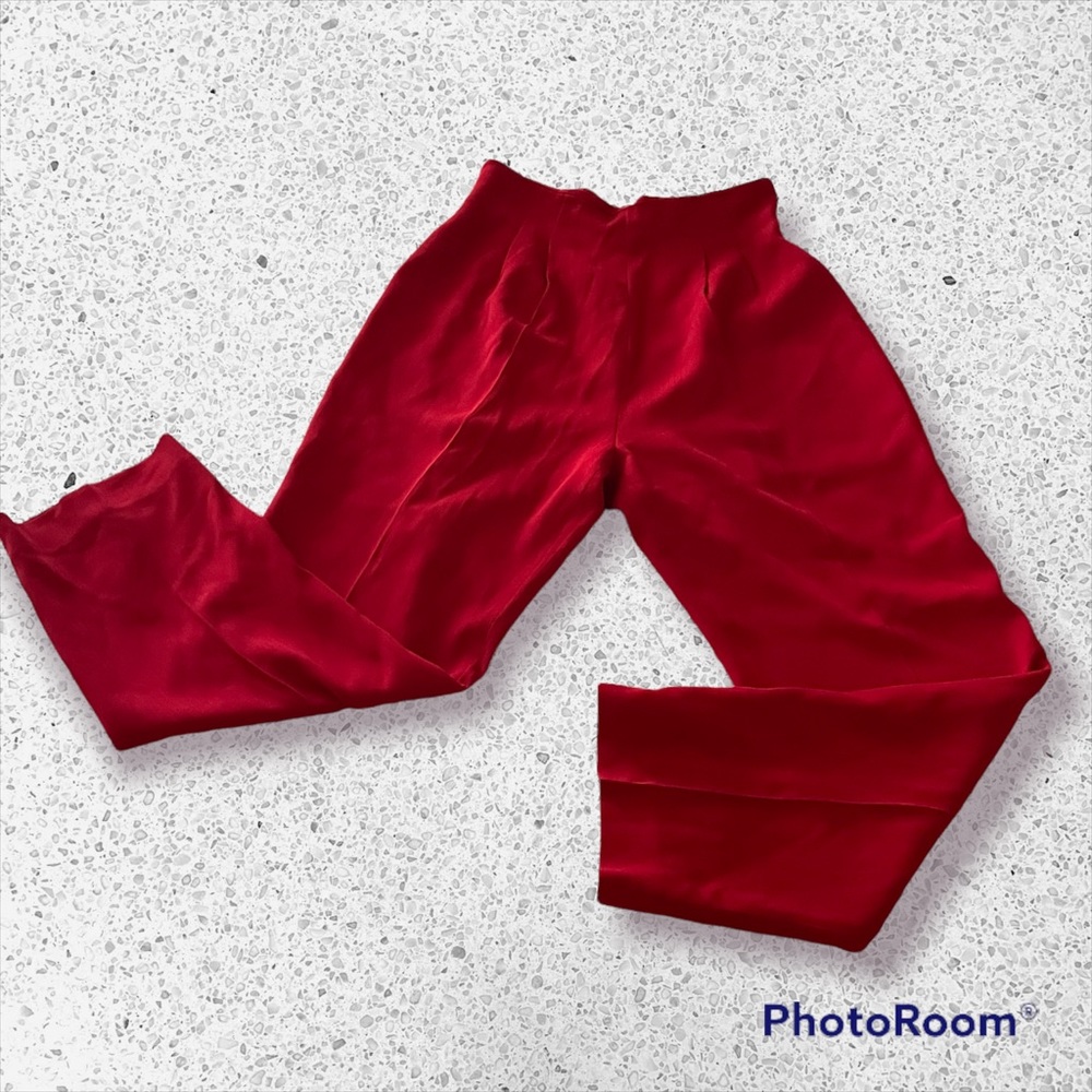Andrea Jovine Red Lined pants